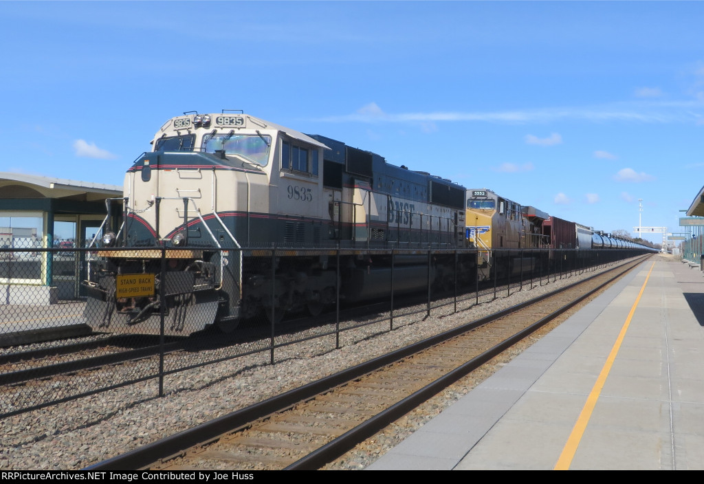 BNSF 9835 DPU